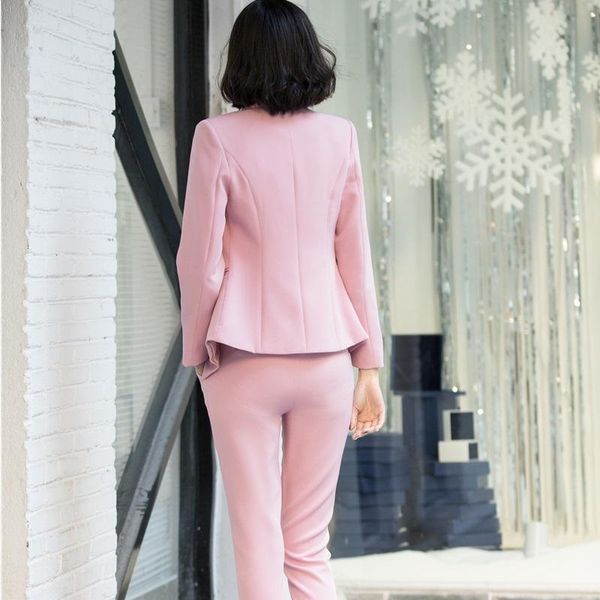 formal pantsuits women work wear suits elegant pink with jackets and pants for ladies office uniforms blazers sets plus size, White
formal pantsuits women work wear suits elegant pink with jackets and pants for ladies office uniforms blazers sets plus size, White