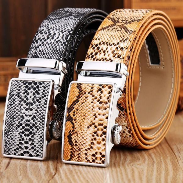 snake cowhide genuine leather automatic buckle strap 2020 new ceintures mens belts luxury designer novel cowboy, Black;brown
snake cowhide genuine leather automatic buckle strap 2020 new ceintures mens belts luxury designer novel cowboy, Black;brown