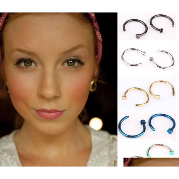 women nostril nose hoop stainless steel nose rings clip on nose body ring fake piercing jewelry body jewelry 5 colors bvufw, Silver
women nostril nose hoop stainless steel nose rings clip on nose body ring fake piercing jewelry body jewelry 5 colors bvufw, Silver