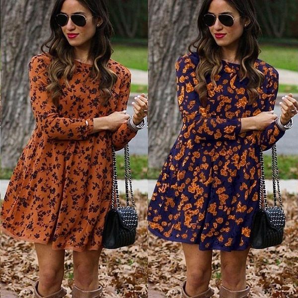 women long sleeve dress floral midi dresses elegant vintage vestidos women casual plus size dresses drop shipping, Black;gray
women long sleeve dress floral midi dresses elegant vintage vestidos women casual plus size dresses drop shipping, Black;gray