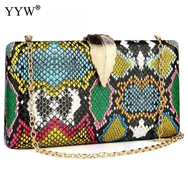 brown snakeskin metal leaf button women vintage bridal clutch purse pu leather evening party bags clutches handbag and purse new y201224
brown snakeskin metal leaf button women vintage bridal clutch purse pu leather evening party bags clutches handbag and purse new y201224