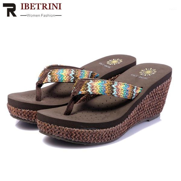 ribetrini retro women flip flop shoes women mixed color platform slip on outdoor slippers wedges casual beach slippers1, Black
ribetrini retro women flip flop shoes women mixed color platform slip on outdoor slippers wedges casual beach slippers1, Black