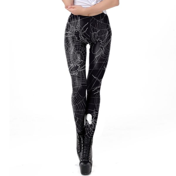 full color women's selling leggings for halloween party cobweb fashion printing tight comfortable yoga pants, Black
full color women's selling leggings for halloween party cobweb fashion printing tight comfortable yoga pants, Black