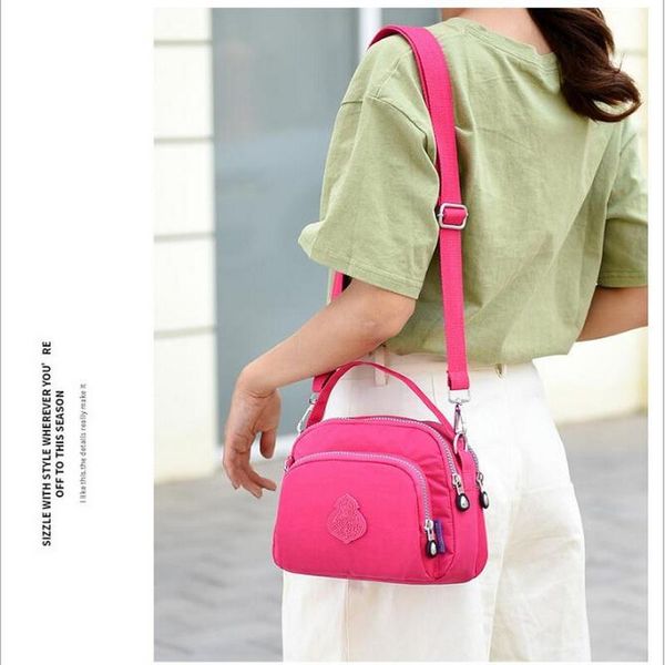 simple fashion women's bag fashion versatile korean version of a shoulder bag light soft waterproof nylon small cross-body b
simple fashion women's bag fashion versatile korean version of a shoulder bag light soft waterproof nylon small cross-body b