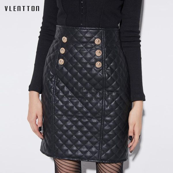 autumn winter pu faux leather mini skirt women's metal button high waist plaid skirts female saia jupe femme1, Black
autumn winter pu faux leather mini skirt women's metal button high waist plaid skirts female saia jupe femme1, Black