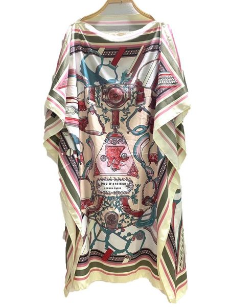 ethnic clothing traditional fashion runway printed length 100 cm midi dress middle east beach party silk kaftan bohemian, Red
ethnic clothing traditional fashion runway printed length 100 cm midi dress middle east beach party silk kaftan bohemian, Red