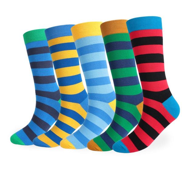 large size color cotton long tube striped deodorant sports street novel men and women socks, Black
large size color cotton long tube striped deodorant sports street novel men and women socks, Black