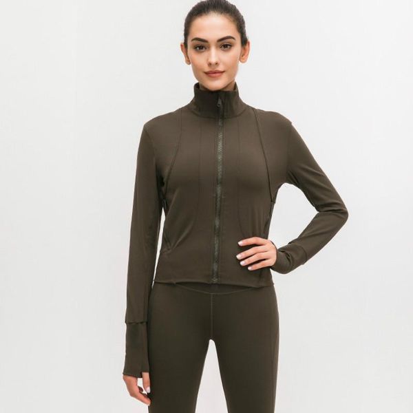 winter sports jacket women yoga gym running crop fitness workout jogging zipper sleeve with pocket tights clothing, Black;red
winter sports jacket women yoga gym running crop fitness workout jogging zipper sleeve with pocket tights clothing, Black;red