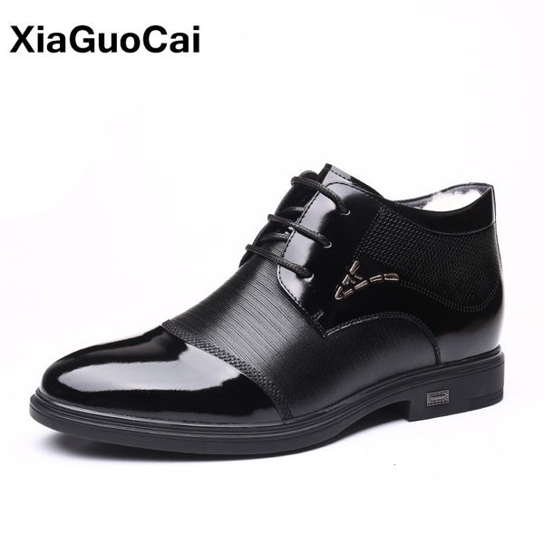 boots winter warm men ankle luxury british male dress shoes high lace up plush man business footwear quality waterproof, Black
boots winter warm men ankle luxury british male dress shoes high lace up plush man business footwear quality waterproof, Black