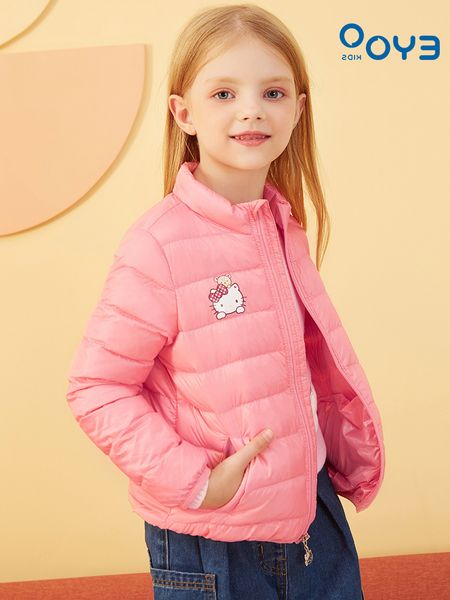 ndown hello / kitty autumn girl's light winter 2020 new zhongda children's korean foreign style jacket, Blue;gray
ndown hello / kitty autumn girl's light winter 2020 new zhongda children's korean foreign style jacket, Blue;gray