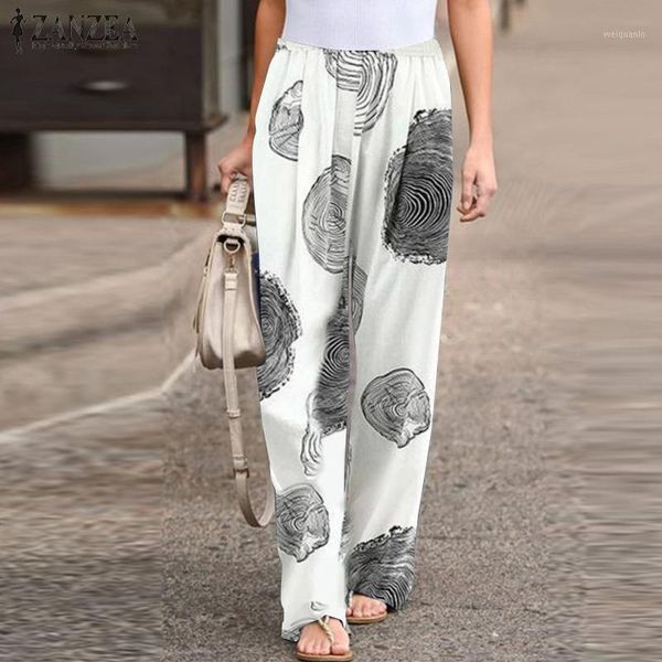 zanzea summer casual elastic waist cotton linen pants women pants vintage printed long trousers bohemian lace up pantalon turnip1, Black;white
zanzea summer casual elastic waist cotton linen pants women pants vintage printed long trousers bohemian lace up pantalon turnip1, Black;white