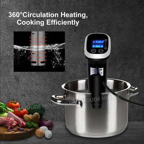 ipx7 waterproof vacuum sous vide cooker immersion circulator machine with large digital lcd display time and temperature control
ipx7 waterproof vacuum sous vide cooker immersion circulator machine with large digital lcd display time and temperature control