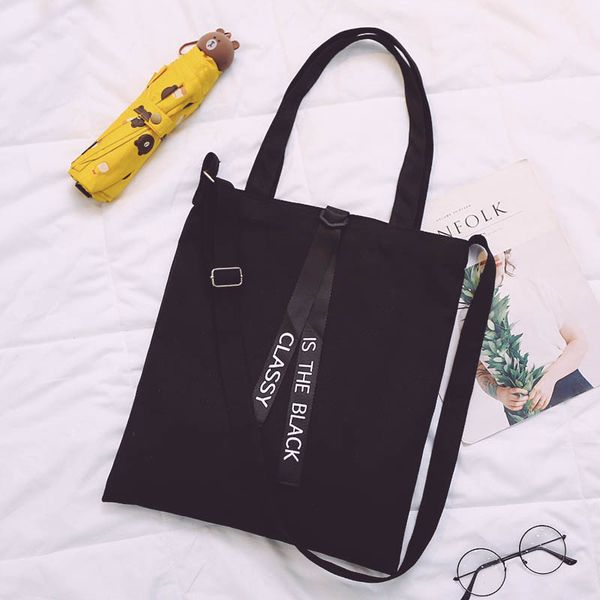 black and white style women's shoulder canvas tote bag student crossbody eco friendly reusable large shopping bag
black and white style women's shoulder canvas tote bag student crossbody eco friendly reusable large shopping bag