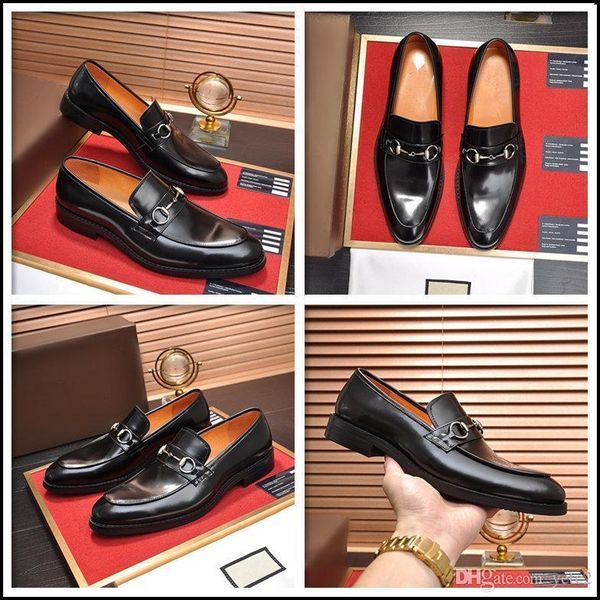 q4 2020 men dress shoes designer business office buckle loafers casual oxfords shoes men's flat party leather shoes 22, Black
q4 2020 men dress shoes designer business office buckle loafers casual oxfords shoes men's flat party leather shoes 22, Black