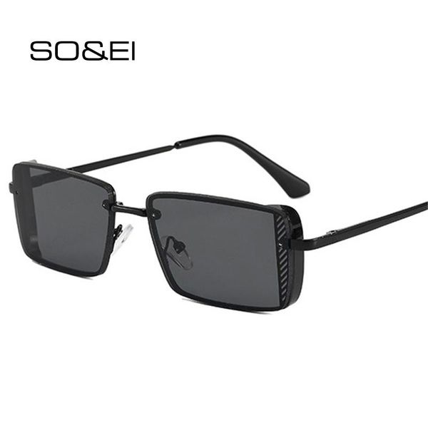 sunglasses so&ei fashion rectangle colorful women vintage metal frame blue red lens eyewear men square shades uv400 sun glasses, White;black
sunglasses so&ei fashion rectangle colorful women vintage metal frame blue red lens eyewear men square shades uv400 sun glasses, White;black