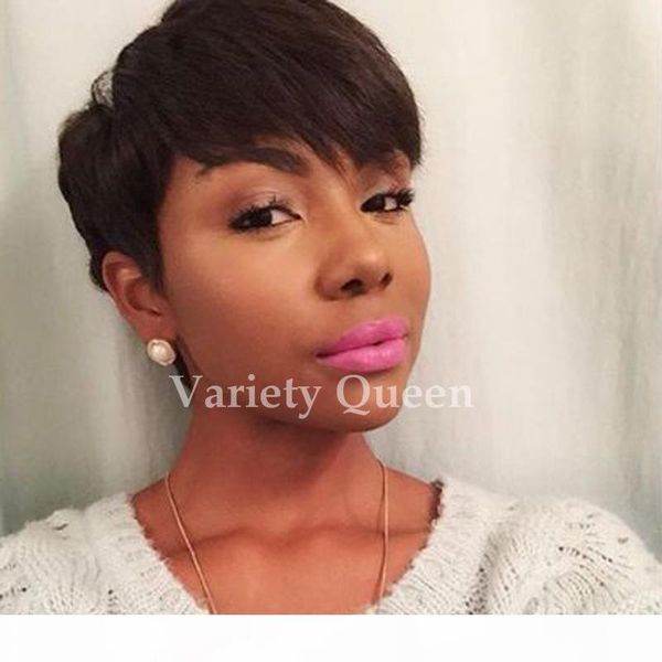 short wigs for african american women rihanna short pixie lace front wigs brazilian short lace front human hair wigs for black women, Black;brown
short wigs for african american women rihanna short pixie lace front wigs brazilian short lace front human hair wigs for black women, Black;brown