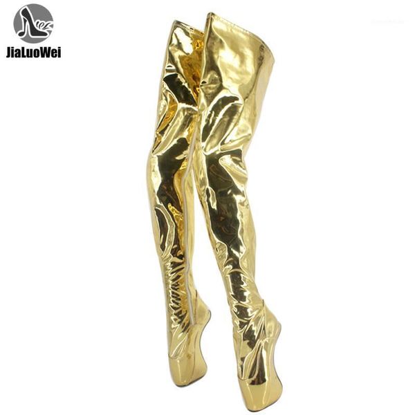 boots 18cm super high hoof heel ballet over-the-knee pu leather thigh size 36-461, Black
boots 18cm super high hoof heel ballet over-the-knee pu leather thigh size 36-461, Black