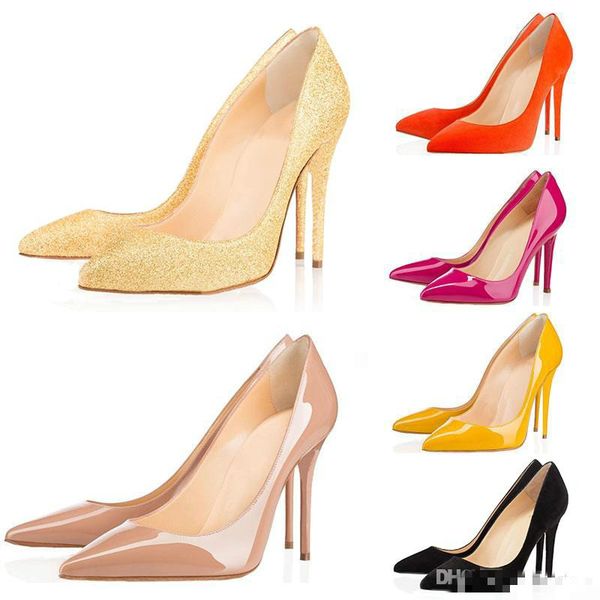 with box women shoes red high heels 8cm 10cm 12cm black red leather pointed toes pumps dress shoes 35-42
with box women shoes red high heels 8cm 10cm 12cm black red leather pointed toes pumps dress shoes 35-42