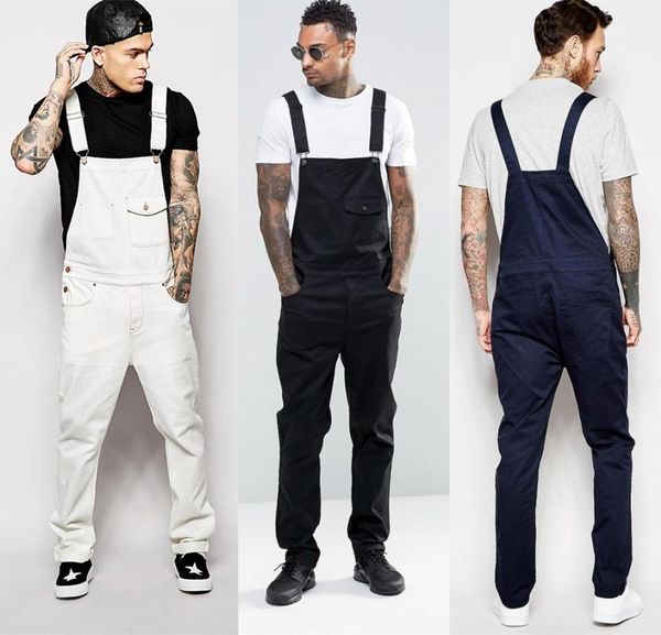 pantalon homme jeans men denim overalls straight loose suspender trousers fashion casual jumpsuit pocket one-piece jean pants, Blue
pantalon homme jeans men denim overalls straight loose suspender trousers fashion casual jumpsuit pocket one-piece jean pants, Blue