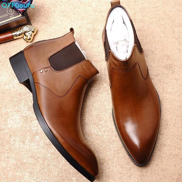 qyfcioufu new boots men genuine leather black brown men fashion ankle boot cow leather slip on quality oxford boots1
qyfcioufu new boots men genuine leather black brown men fashion ankle boot cow leather slip on quality oxford boots1