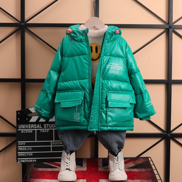 jacket 2020 foreign style boys' winter korean children's wear white duck down light medium length fashion, Blue;gray
jacket 2020 foreign style boys' winter korean children's wear white duck down light medium length fashion, Blue;gray