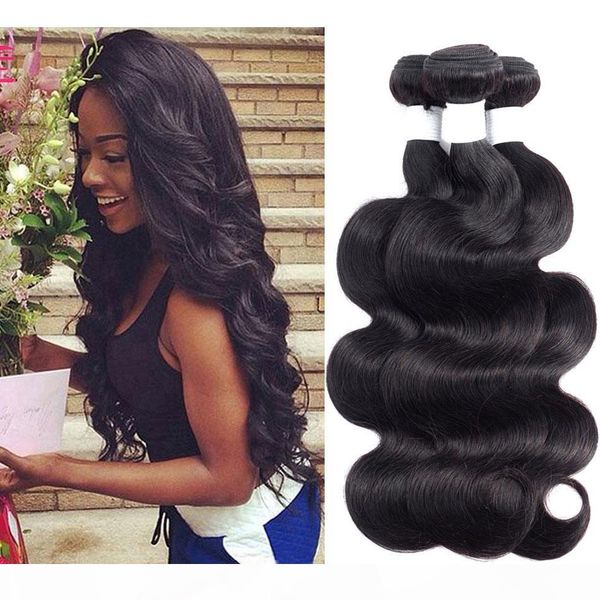 malaysian body wave hair 3 bundles 8a brazilian virgin hair body wave peruvian indian human hair weave bundles natural color, Black
malaysian body wave hair 3 bundles 8a brazilian virgin hair body wave peruvian indian human hair weave bundles natural color, Black