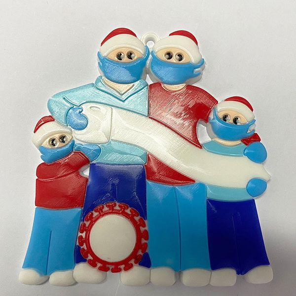 3d print family christmas tree pendant survivor isolation pvc mask snowman hanging pendant diy name greetings decoration ornament
3d print family christmas tree pendant survivor isolation pvc mask snowman hanging pendant diy name greetings decoration ornament