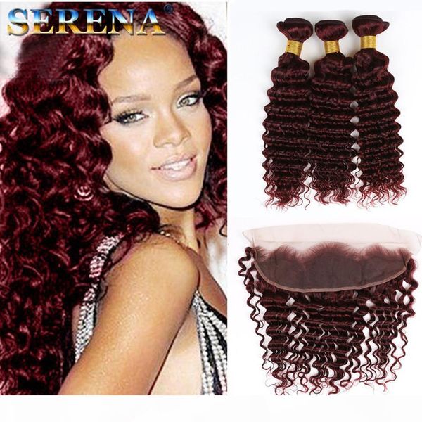 burgundy color brazilian hair 3 bundles with closure with frontal 13x4 deep wave 99j 3 bundles extensions with ear to ear frontal 4pcs lot, Black;brown
burgundy color brazilian hair 3 bundles with closure with frontal 13x4 deep wave 99j 3 bundles extensions with ear to ear frontal 4pcs lot, Black;brown