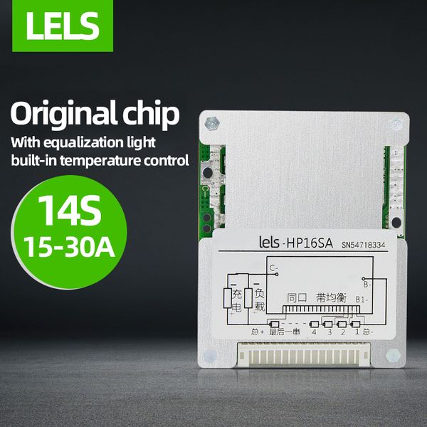 lels bms lithium battery protection board 14s same port with balance 18650 electric vehicle 48v lithium battery protection board
lels bms lithium battery protection board 14s same port with balance 18650 electric vehicle 48v lithium battery protection board