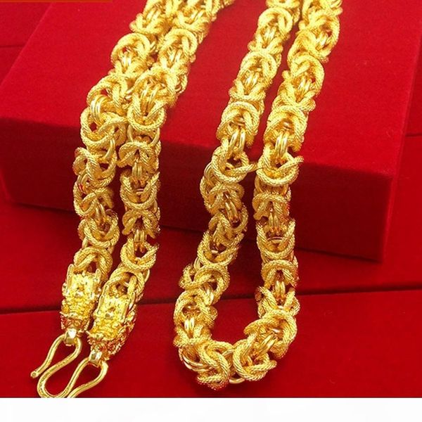 necklace boys mens chain necklace gold filled hip hop heavy thick twisted chunky choker necklace fashion jewelry 24 inches j190526, Silver
necklace boys mens chain necklace gold filled hip hop heavy thick twisted chunky choker necklace fashion jewelry 24 inches j190526, Silver