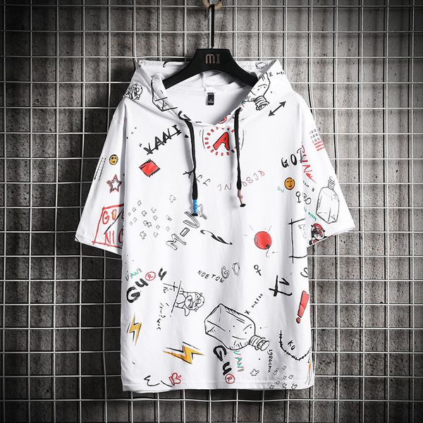 men's hoodies 2020 summer short sleeves anime sweatshirt male hip hop harajuku japanese streetwear white hoodie men, Black
men's hoodies 2020 summer short sleeves anime sweatshirt male hip hop harajuku japanese streetwear white hoodie men, Black