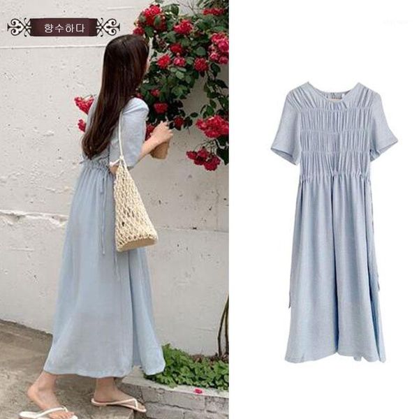 summer long dresses woman short sleeve casual preppy korea style cute sweet blue draped ribbon tie one piece dress vintage1, Black;gray
summer long dresses woman short sleeve casual preppy korea style cute sweet blue draped ribbon tie one piece dress vintage1, Black;gray