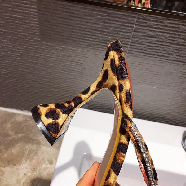 2021 summer plus size 41 women sandals lady leopard crystal flock high heels mules female club party slides stripper shoesmultifunction, Black
2021 summer plus size 41 women sandals lady leopard crystal flock high heels mules female club party slides stripper shoesmultifunction, Black