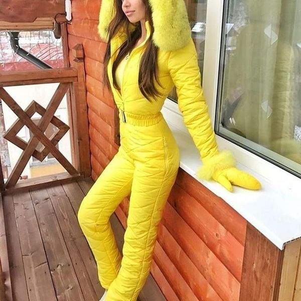 women hooded thick fur collar jumpsuits winter warm solid color loose jumpsuit snow onesies suits one piece parkas y200422, Black;white
women hooded thick fur collar jumpsuits winter warm solid color loose jumpsuit snow onesies suits one piece parkas y200422, Black;white