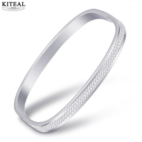 kiteal silver & gold &rose gold colors girlfriend charms stainless steel bangle square wedding bracelet jewelry display1, Black
kiteal silver & gold &rose gold colors girlfriend charms stainless steel bangle square wedding bracelet jewelry display1, Black