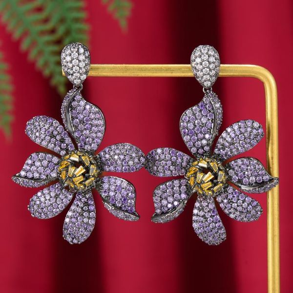 dangle & chandelier godki luxury african party flower earring for women wedding cubic zirconia crystal dubai bridal jewelry 2021, Silver
dangle & chandelier godki luxury african party flower earring for women wedding cubic zirconia crystal dubai bridal jewelry 2021, Silver