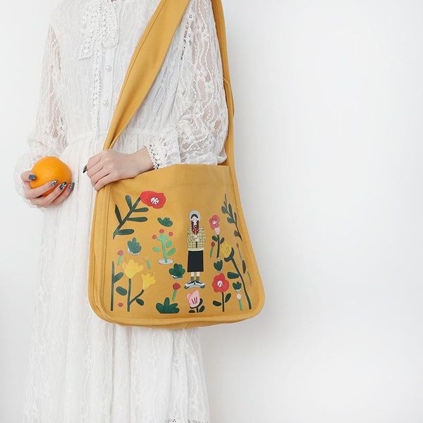 2020 women canvas cartoon crossbody bag soft female single shoulder messenger bag student school ladies shopping
2020 women canvas cartoon crossbody bag soft female single shoulder messenger bag student school ladies shopping
