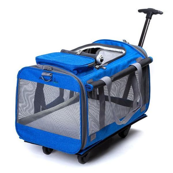 h1 fashion universal wheel portable pulley bag cat backpack dog out breathable pet travel cage1
h1 fashion universal wheel portable pulley bag cat backpack dog out breathable pet travel cage1