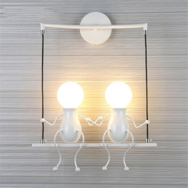 wall lamp thrisdar creative art iron led light cartoon doll children's room bedroom bedside aisle corridor
wall lamp thrisdar creative art iron led light cartoon doll children's room bedroom bedside aisle corridor