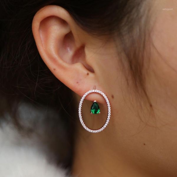 stud fashion simple geometric oval circle teardrop cz double sided earrings girls temperament trendy design1, Golden;silver
stud fashion simple geometric oval circle teardrop cz double sided earrings girls temperament trendy design1, Golden;silver