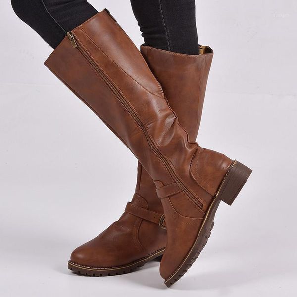 winter retro design british women boots mid-calf pu leather platform square heel zip western ladies shoes plus size whosale 20201, Black
winter retro design british women boots mid-calf pu leather platform square heel zip western ladies shoes plus size whosale 20201, Black