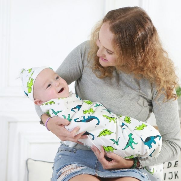 0-6 months newborn wrapping swaddle anti-shock baby envelop wrap blanket baby hat sleeping bag set lj201014
0-6 months newborn wrapping swaddle anti-shock baby envelop wrap blanket baby hat sleeping bag set lj201014