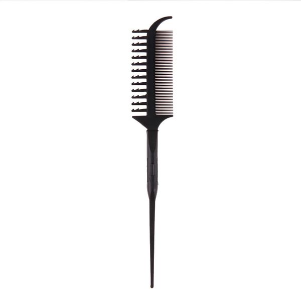 1pcs pro hairdressing 2 sides multi purpose dye comb brush black salon tinting hair color mix dye hair plastic styling tool bbykin sweet07, Silver
1pcs pro hairdressing 2 sides multi purpose dye comb brush black salon tinting hair color mix dye hair plastic styling tool bbykin sweet07, Silver