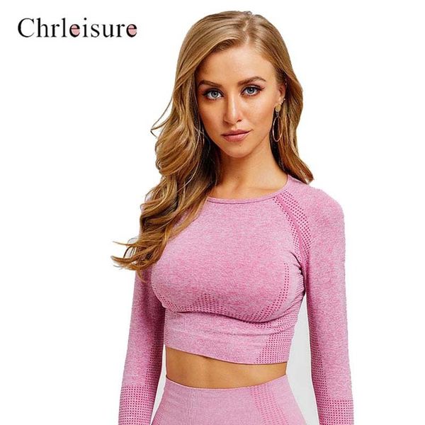 seamless sporting t-shirt women solid breathable crop long sleeve women activewear workout women t-shirts c1024, White 
seamless sporting t-shirt women solid breathable crop long sleeve women activewear workout women t-shirts c1024, White