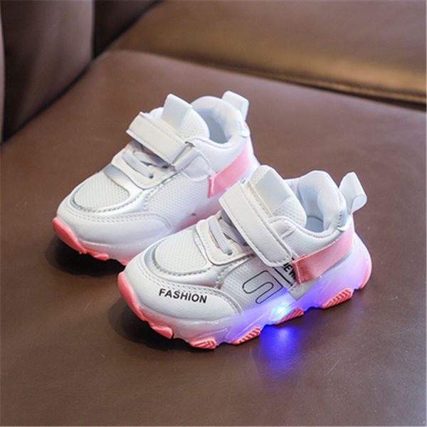 children lighted breathable comfortable casual sports boys girls flats sneakers kids toddler shoes 06a, Black
children lighted breathable comfortable casual sports boys girls flats sneakers kids toddler shoes 06a, Black