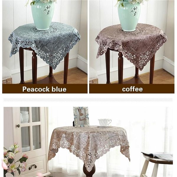 table cloth british simple luxury velvet hollow tablecloth waterproof and oil-proof furniture electrical dust christmas wedding decor
table cloth british simple luxury velvet hollow tablecloth waterproof and oil-proof furniture electrical dust christmas wedding decor
