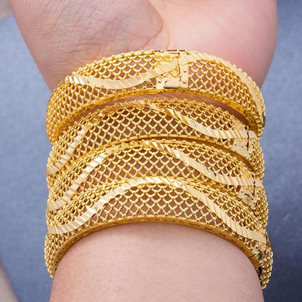 bangle 24k dubai bangles 4pcs gold color for women african bridal bracelets wedding gifts wave jewellery, Black
bangle 24k dubai bangles 4pcs gold color for women african bridal bracelets wedding gifts wave jewellery, Black