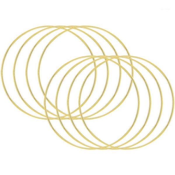 decorative flowers & wreaths 10 pcs 14 inch metal crafts hoops macrame creations ring for diy dream catchers wall hanging crafts, gold1
decorative flowers & wreaths 10 pcs 14 inch metal crafts hoops macrame creations ring for diy dream catchers wall hanging crafts, gold1