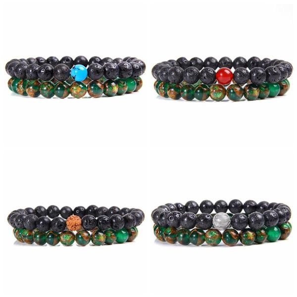 lava volcano stone beaded bracelets men cloisonne beads bracelet for men women jewelry protection healing energy couple bangles, Black
lava volcano stone beaded bracelets men cloisonne beads bracelet for men women jewelry protection healing energy couple bangles, Black