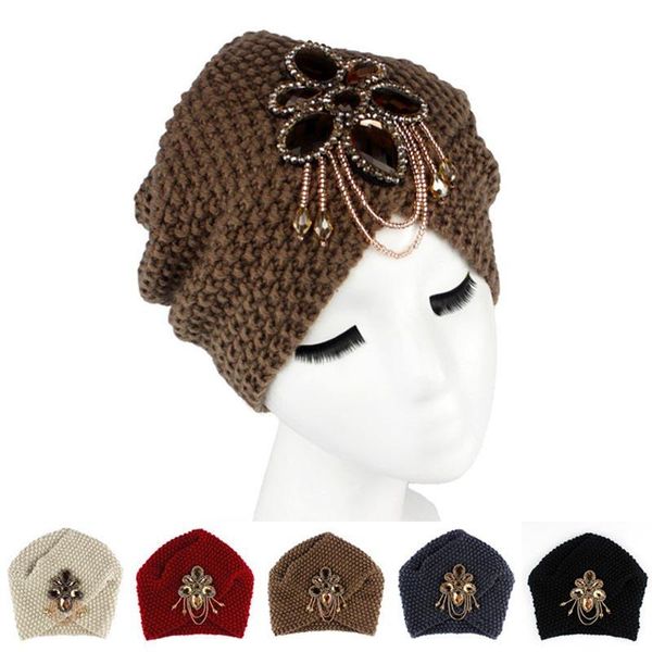 cuhakci women braided hat knitting wool female skullies diamond hooded caps autumn winter warm stretch headdress turban beanies, Blue;gray
cuhakci women braided hat knitting wool female skullies diamond hooded caps autumn winter warm stretch headdress turban beanies, Blue;gray